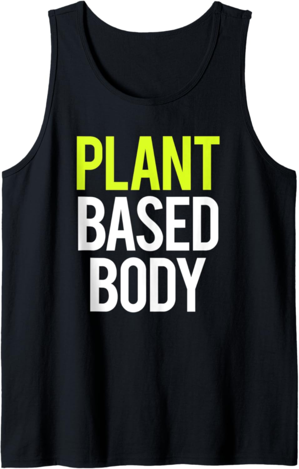 Plant Based Body Vegan Gym Bodybuilding Workout Fitness Gift... - Image 2
